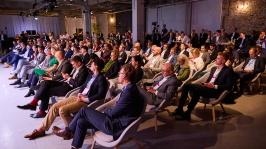 volles Publikum in einer Themensession des BDEW Kongress 2024
